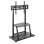 Soporte móvil Manhattan 462334 para pantallas 37-100" aluminio ruedas