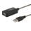 Cable USB extensor activo Savio CL-130 10m USB 2.0 negro