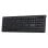Clavier membrane Activejet K-3911W QWERTY US Sans Fil profil haut noir