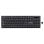 Clavier membrane Activejet K-3911W QWERTY US Sans Fil profil haut noir