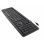 Clavier à membrane Esperanza TK101 Layout FR filaire USB noir ergonomique