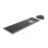 Tastiera membrana DELL KM7321W Layout US International Wireless mouse incluso grigio titanio