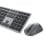 Tastiera membrana DELL KM7321W Layout US International Wireless mouse incluso grigio titanio