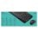 Teclado de membrana Logitech MK330 Layout US Wireless com rato incluído