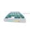 Teclado mecánico Havit KB901L Layout ES RGB Verde Blanco