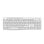 Teclado de membrana Logitech MK295 Silent Layout US Wireless com rato branco