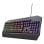 Clavier à membrane Trust GXT 836 Evocx Layout US rétroéclairé RGB repose-poignets