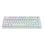 Teclado mecánico Savio Phenix WHITE GAT RED Layout International retroiluminado RGB