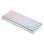 Teclado mecánico Savio Phenix WHITE GAT RED Layout International retroiluminado RGB