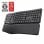 Tastiera a membrana Trust Keyra Layout US International ergonomica wireless multifunzione