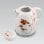 Bollitore Maestro MR-066-RED FLOWERS 1,5 L Ceramica Rosso Bianco 1200 W