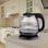 Bollitore Maestro MR-055-BLACK 1L 1100W Vetro Nero Spegnimento Automatico
