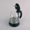 Bollitore Maestro MR-055-BLACK 1L 1100W Vetro Nero Spegnimento Automatico