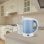 Bollitore Maestro MR010 0,6 L 600 W Blu Bianco Indicatore acqua