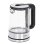 Bouilloire Mesko MS 1301B 1,7 L 2200 W verre inox thermorégulation