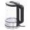 Bouilloire Mesko MS 1301B 1,7 L 2200 W verre inox thermorégulation
