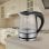 Bollitore Maestro Feel MR062 1,2 L 1630 W vetro nero trasparente