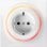 Tomada Inteligente Fibaro Walli Type F até 16A controlo remoto Zigbee Z-Wave