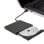Unidad óptica Qoltec 51858 Externa DVD-RW USB 2.0 eSATA Negra