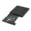 Unidad óptica Qoltec 51858 Externa DVD-RW USB 2.0 eSATA Negra