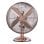 Ventilateur Ravanson WT-7033M cuivre 33,5 cm oscillation 90° table métal
