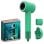 Secador de Cabelo Iónico Cecotec DryNova Green Leaf 1600W 4 Temperaturas 2 Velocidades Motor Brushless Compacto com Difusor e Concentrador Verde