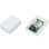 Connecteur RJ45 Alantec GN001 Femelle Droit Blanc Plastique