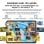 Tablet Blackview Link 8 12.7" 256GB WiFi 8400mAh Android 15 con tastiera Grigio