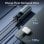 Powerbank Vention FKFH0 20000mAh 165W Grau TFT-Display