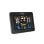 Stazione meteo Greenblue 46004 display LCD igrometro termometro barometro nero