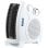 Calefactor Noveen FH06 Blanco Giratorio 2000 W Interior y Suelo