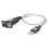 Techly IDATA USB-SER-2T Cabo Conversor USB para RS232 DB-9 0,45 m