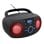 Radio CD Mooov 477415 Luminoso FM USB Repetición Aleatoria LCD