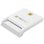Techly Compact Smart Card Reader/Writer USB2.0 Branco I-CARD CAM-USB2TY