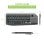 Teclado de tesoura Techly ICTB9801TB Layout US retroiluminado RGB sem fios