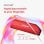 Disque Dur Patriot Transporter Lite 512GB SSD USB-C 1000Mo/s Aluminium Rouge