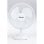 Ravanson WT-1040 Ventilateur à pales, 43 cm, Blanc/Gris, Table
