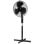 Activejet Regular WSR-40C Standventilator 43 cm, Schwarz/Silber, 50 W