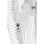 Activejet Regular WSR-40B Ventoinha de Lâminas 43 cm Piso Cinzento/Prata/Branco