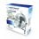 Ventilatore Esperanza Cyclone 45 cm 3 velocità alluminio metallo cromo