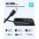 Batería externa INIU Pocket Powerbank 20000mAh 22,5W ultracompacta negro cable USB-C integrado