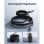 INIU Leopard Magnetic Cable 1,2M USB-C a USB-C 240W Nero