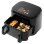 Freidora de Aire Cecotec Cecofry&Grill Smokin'Prime 11000 11L 2800W Dubbele Mand Grill Roker