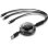 Cavo USB Retrattile Vention TRJBBE 3-in-1 1,1 m 17,5 W Nero