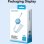 Cavo USB Retrattile Vention TRJBBE 3-in-1 1,1 m 17,5 W Nero