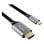 Adaptador Trust Calyx 25630 USB-C para HDMI 2m 4K Preto Prata