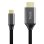 Convertisseur Trust Calyx 25630 USB-C vers HDMI 2 m 4K Noir Argent