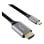 Adaptador Trust Calyx 25630 USB-C para HDMI 2m 4K Preto Prata