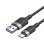 Cable USB Vention CTOBH USB-C a USB-A 2m 100W 480Mbps Negro