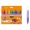 Feutre Bic 517250 Kids Comfort Grip 12 couleurs grip triangulaire lavable